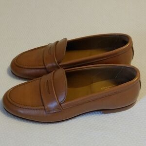 Classic Tan Leather Loafers